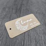 Etiqueta carton kraft