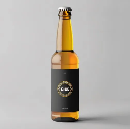 etiqueta adhesiva para cerveza